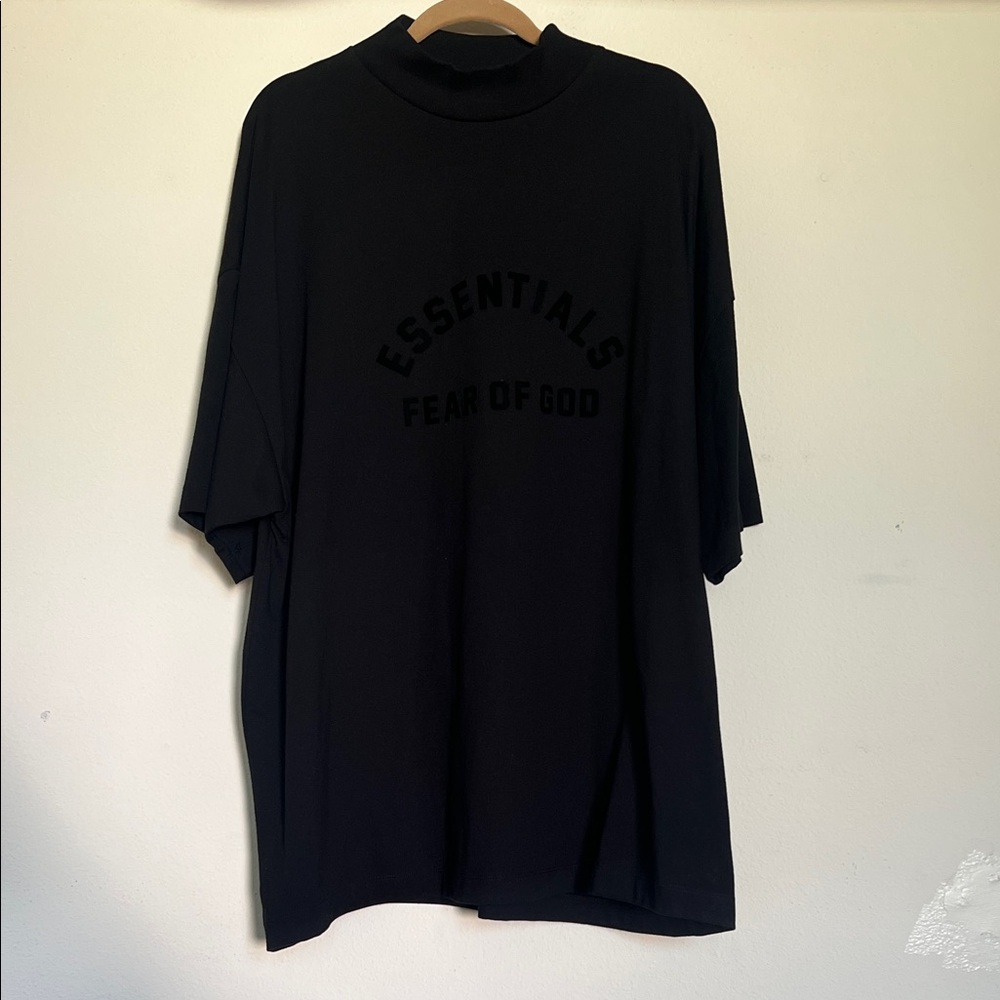 Essentials Black Short Sleeve Tee